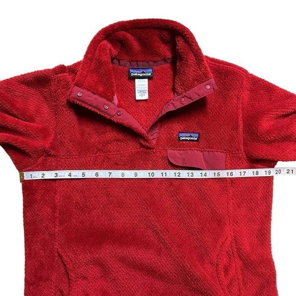 Patagonia Women’s Re Tool Snap T Pullover in Classic Red. Size M - Picture 4 of 8